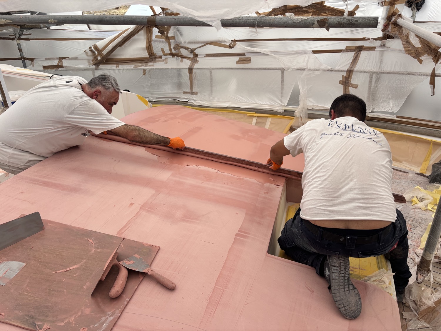 Surface Experts team at work